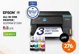 Expert Epson all-in-one printer ecotank ET-2951 aanbieding