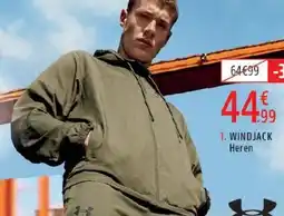 Intersport Under armour windjack Heren aanbieding