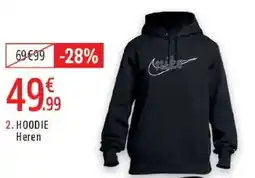 Intersport Nike hoodie Heren aanbieding