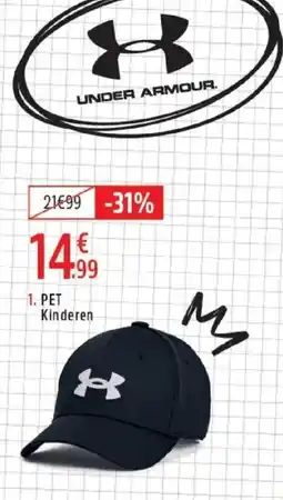 Intersport Under armour PET Kinderen aanbieding