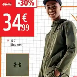Intersport Under Armour JAS Kinderen aanbieding