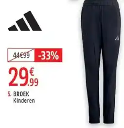 Intersport Adidas broek kinderen aanbieding