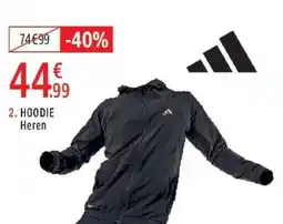 Intersport Adidas hoodie Heren aanbieding