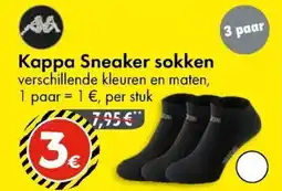 TEDi Kappa Sneaker sokken aanbieding