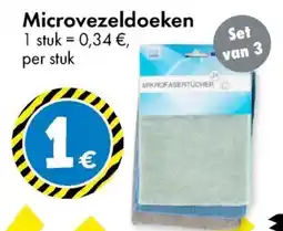 TEDi Microvezeldoeken aanbieding