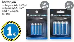 TEDi Batterijen aanbieding