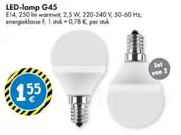 TEDi LED-lamp G45 aanbieding