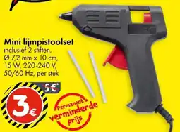 TEDi Mini lijmpistoolset aanbieding