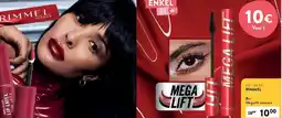 Di Rimmel Megalift mascara aanbieding