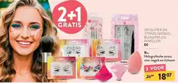 Di DI glitter en strass, nagels, blenders en penselen aanbieding