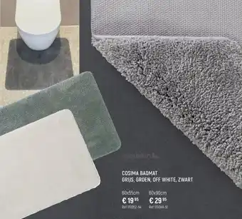 Sealskin cosima badmat