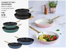 Freetime Elegance set van 2 braadpannen aanbieding