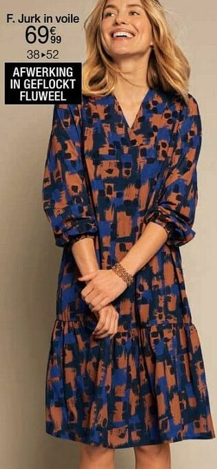 Damart Jurk in voile aanbieding