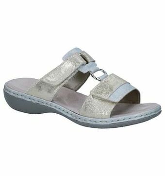 Torfs Rieker Zilveren Slippers aanbieding