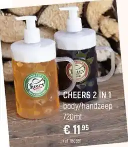 Freetime Cheers 2 in 1 body/handzeep aanbieding