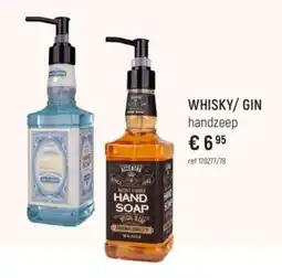 Freetime Whisky/gin handzeep aanbieding