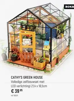 Freetime Cathy's green house aanbieding