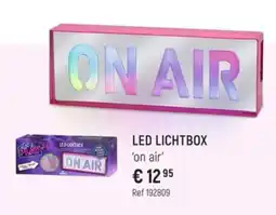 Freetime Led lichtbox 'on air' aanbieding