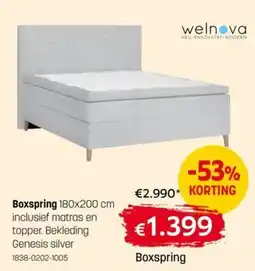 BE-Okay Welnova Boxspring aanbieding