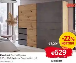 BE-Okay Kleerkast aanbieding