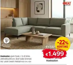 BE-Okay Hoeksalon aanbieding