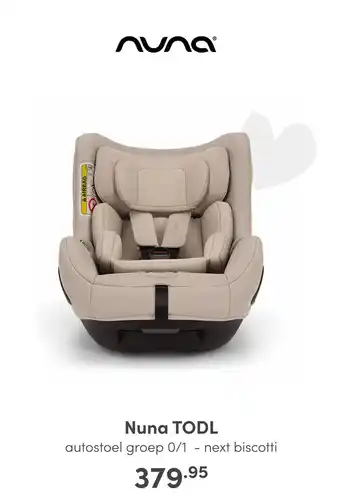 Baby & Tiener Nuna TODL aanbieding