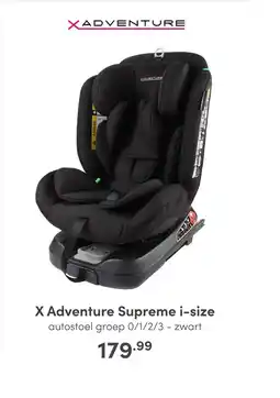 Baby & Tiener X Adventure Supreme i-size aanbieding
