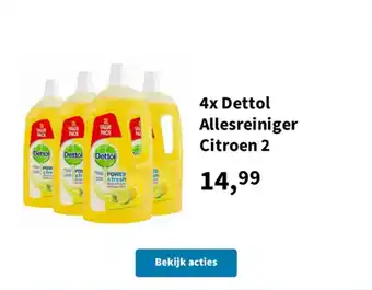 Plein.nl Dettol allesreiniger citroen 2 aanbieding