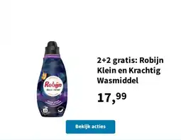 Plein.nl Robijn klein en krachtig wasmiddel aanbieding