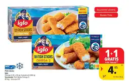 Carrefour Fish sticks Iglo aanbieding