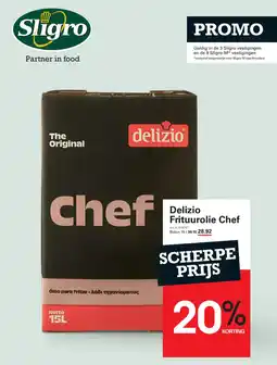 Sligro Delizio Frituurolie Chef aanbieding