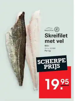 Sligro Skreifilet met vel aanbieding