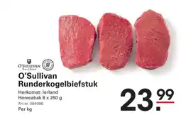 Sligro O'Sullivan Runderkogelbiefstuk aanbieding