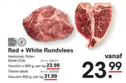Sligro Red + White Rundvlees aanbieding