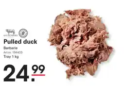 Sligro Pulled duck aanbieding