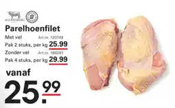 Sligro Parelhoenfilet aanbieding