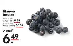 Sligro Blauwe bessen aanbieding