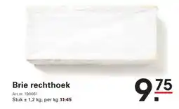 Sligro Brie rechthoek aanbieding