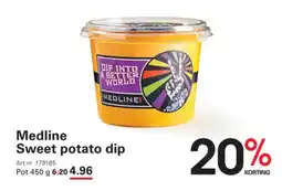 Sligro Medline Sweet potato dip aanbieding