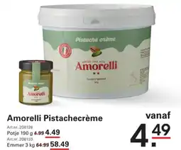 Sligro Amorelli Pistachecrème aanbieding
