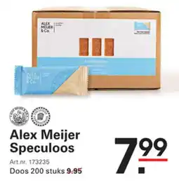 Sligro Alex Meijer Speculoos aanbieding