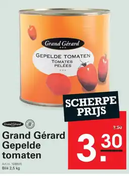 Sligro Grand Gérard Gepelde tomaten aanbieding