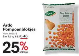 Sligro Ardo Pompoenblokjes aanbieding