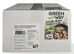 Sligro Greenway Vegan snacks Filetstukjes Just Like Chicken aanbieding