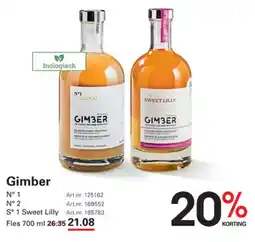 Sligro Gimber aanbieding