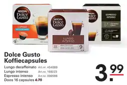 Sligro Dolce Gusto Koffiecapsules aanbieding