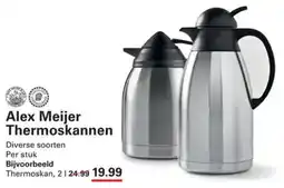 Sligro Alex Meijer Thermoskannen aanbieding