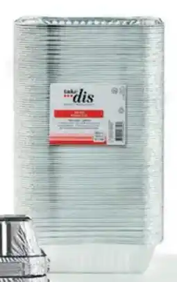 Sligro Take Dis Aluminium diepvriesbakjes aanbieding