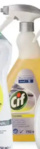 Sligro Cif Professional Reinigingsmiddelen Keukenontvetter Sanitair aanbieding