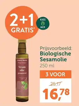 Holland & Barrett Biologische Sesamolie aanbieding